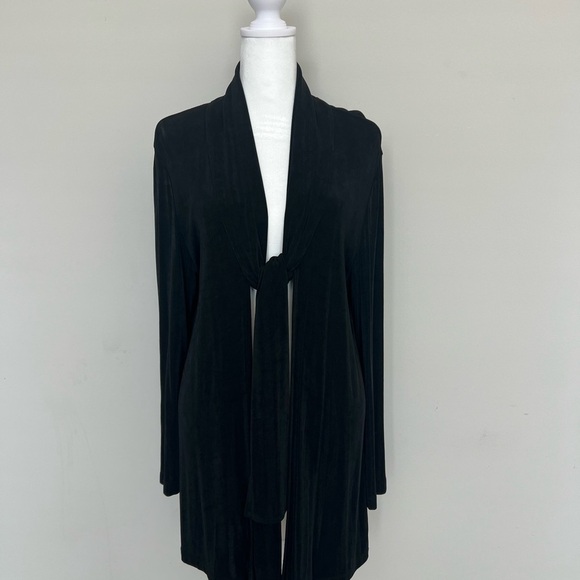 Misook Elegant Black Women's Cardigan size L - Picture 1 of 3